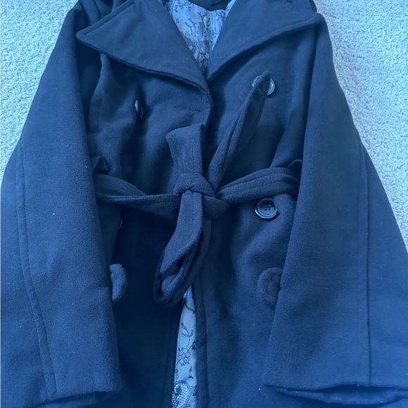 Jou Jou Jackets & Blazers - Jou Jou Elegant Black Coat